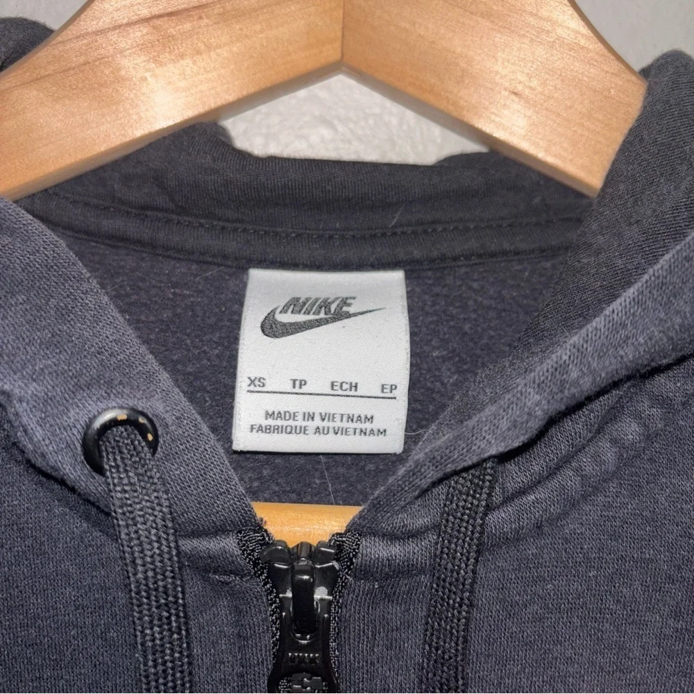 Nike Black Full-Zip Hoodie XS - Picture 3 of 6